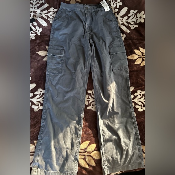 Gray Cargo Pants - Picture 1 of 4